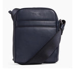 Petite Sacoche Charles en cuir grainé  TCHA2200 - Bleu