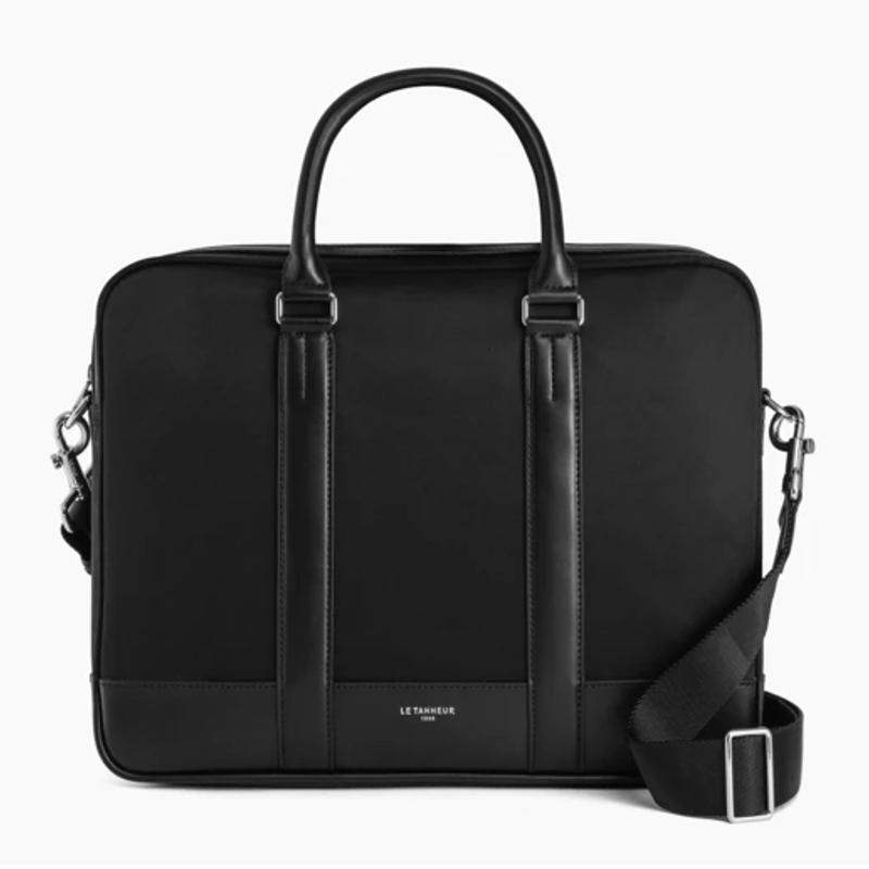 Porte Documents 1 Soufflet 15" Gaspard TGAS4000 - Noir