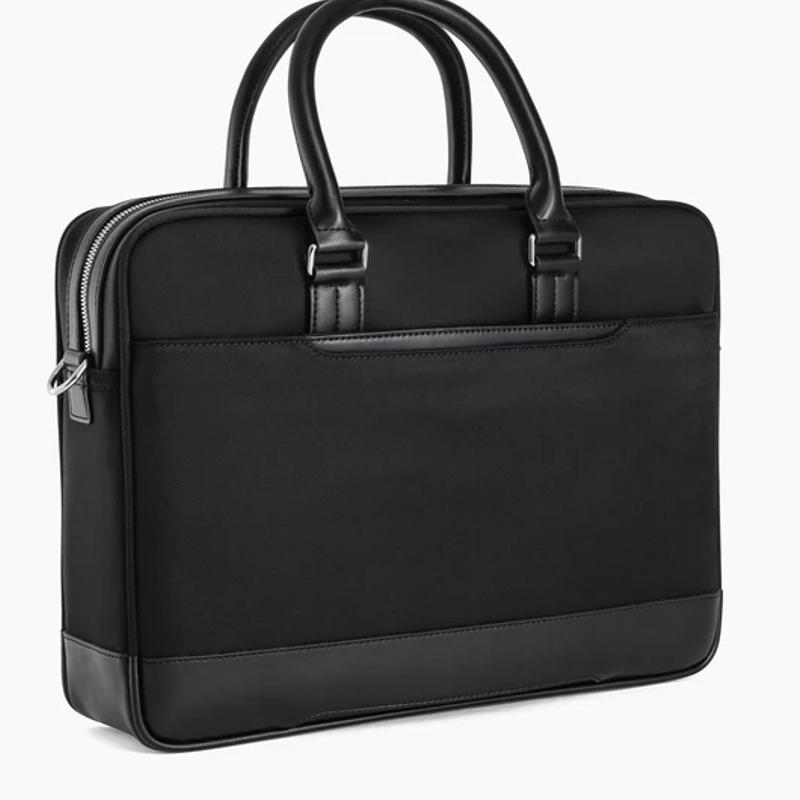 Porte Documents 1 Soufflet 15" Gaspard TGAS4000 - Noir