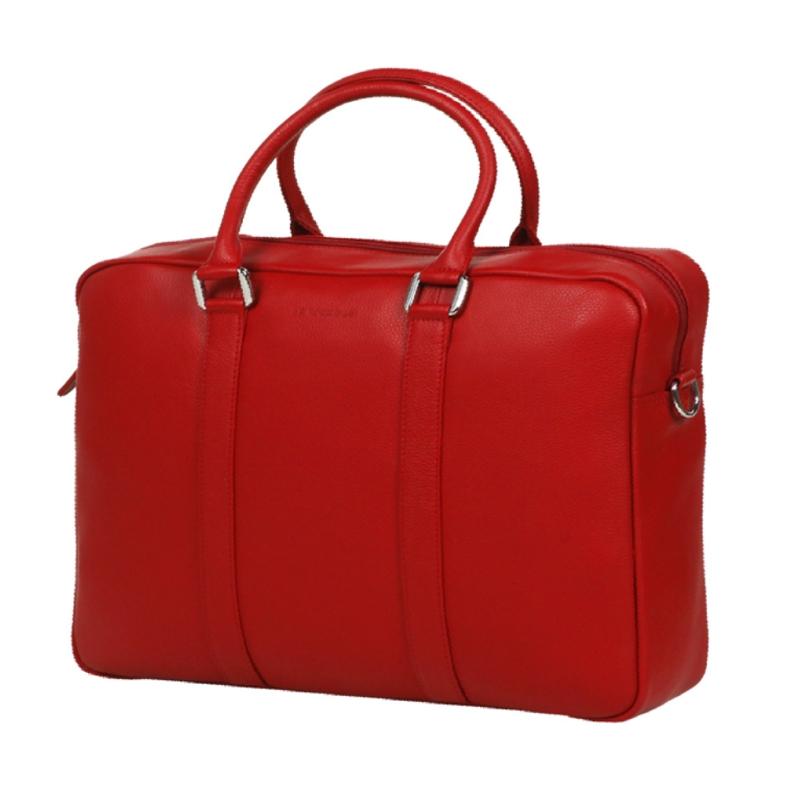 Sacoche Ordinateur Le Tanneur Victoire 14 pouces Rouge TVQ4001