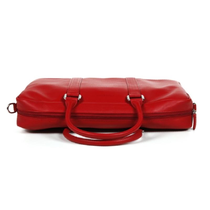 Sacoche Ordinateur Le Tanneur Victoire 14 pouces Rouge TVQ4001